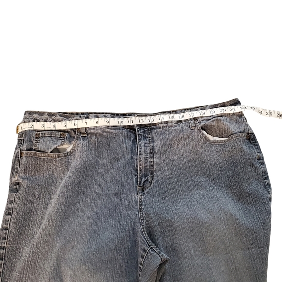 Faded Glory Wide Leg Sretch Jeans Size 26W - Picture 4 of 8